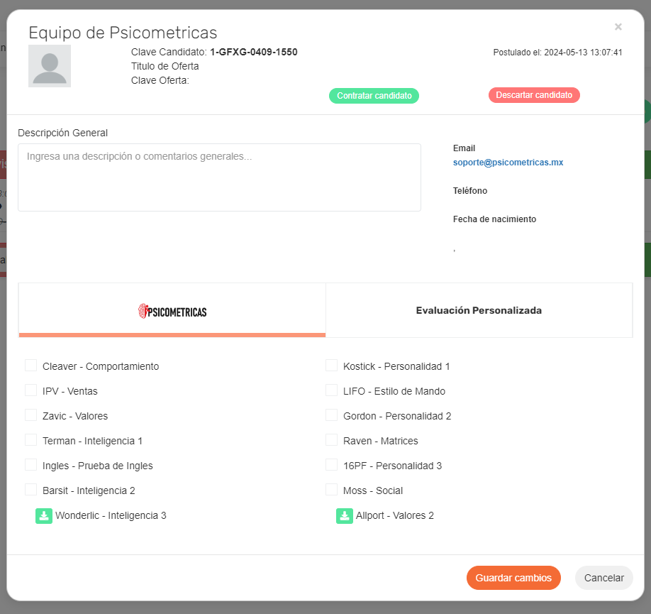 Nuevo proceso ATS